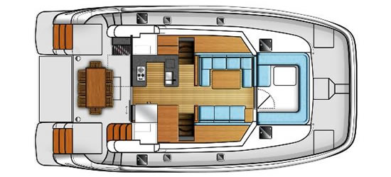 Aquila 464 Power Catamaran