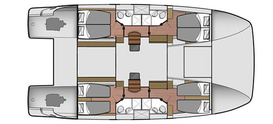 Aquila 464 Power Catamaran