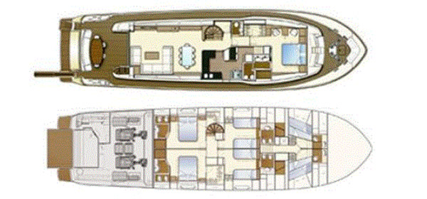 Ferretti Navetta 26 Meter